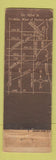 Matchbook Cover - Walnut Hills Country Club Palos Park IL WORN