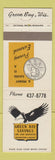 Matchbook Cover - Green Bay Savings and Loan WI
