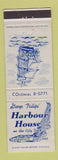 Matchbook Cover - George Phillips' Harbour House Annapolis MD