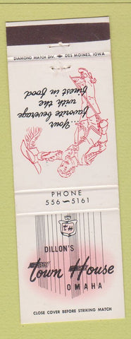 Matchbook Cover - Town House Omaha NE