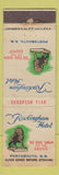 Matchbook Cover - Rockingham Hotel Portsmouth NH