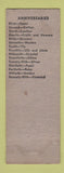 Matchbook Cover - Mary's Restaurant Altoona PA RED