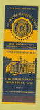 Matchbook Cover - American Legion Alonzo Cudworth Post Milwaukee WI