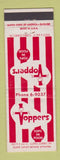 Matchbook Cover - Toppers Restaurant Clarks Summit PA