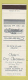 Matchbook Cover - Charm Dry Cleaners Indianapolis IN