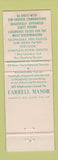 Matchbook Cover - Farrell Manor Amarillo TX Route 66