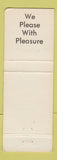 Matchbook Cover - Bel Air Motel Marshall TX