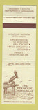 Matchbook Cover - Pier House Restaurant Hot Springs AR