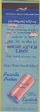 Matchbook Cover - Priscilla Parker lipstick June's Beauty Shop