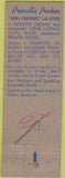 Matchbook Cover - Priscilla Parker lipstick June's Beauty Shop