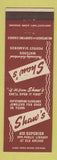 Matchbook Cover - Shaw's Jewelry Cleveland OH