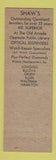Matchbook Cover - Shaw's Jewelry Cleveland OH