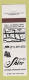 Matchbook Cover - Shito Japanese Restaurant Carle Place NY