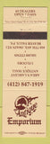 Matchbook Cover - Antique Emporium Mall Beaver Falls PA