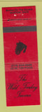 Matchbook Cover - Wild Turkey Tavern Burton OH WEAR