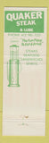 Matchbook Cover - Tully's Seafood Restaurant Sharon PA