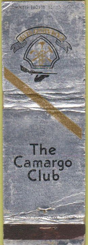 Matchbook Cover - the Camargo Club WEAR
