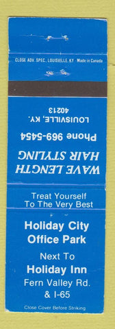 Matchbook Cover - Wave Length Hair Salon Louisville KY