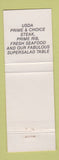 Matchbook Cover - Brown Derby Restaurant