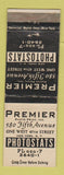Matchbook Cover - Premier Photostats New York City