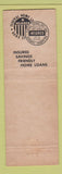 Matchbook Cover - Marquette Building and Loan Erie PA