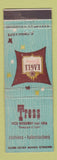 Matchbook Cover - Eagle Men's Clotehs Tress
