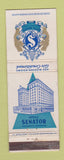 Matchbook Cover - Hotel Senator Sacramento CA