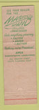 Matchbook Cover - Magic Wand Weed Wacker mower Fort Lauderdale FL WEAR