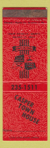 Matchbook Cover - Casper Town House Casper WY WEAR