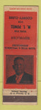 Matchbook Cover - MT Powell County Clerk Election WEAR