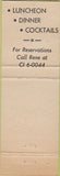 Matchbook Cover - Les Pyrenees New York City