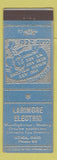 Matchbook Cover - Larimore Electric Utica OH