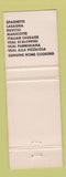 Matchbook Cover - Pietro's Pizza Italian Dallas TX