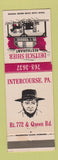 Matchbook Cover - Deitsch Shier Restaurant Intercourse PA