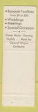 Matchbook Cover - General Wayne Inn Merion PA