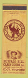 Matchbook Cover - Buffalo Bill Cabin Court Motel Cody WY