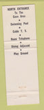 Matchbook Cover - Horse Cave Motel KY