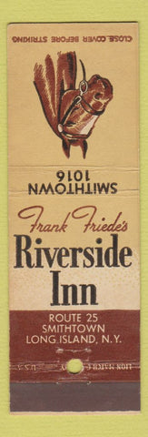 Matchbook Cover - Riverside Inn Smithtown LI NY