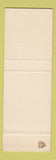 Matchbook Cover - Smorgas Swedish French Restaurant South Yarra Australia SAMPLE