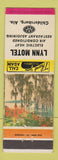 Matchbook Cover - Lynn Motel Childersburg AL