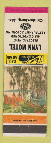 Matchbook Cover - Lynn Motel Childersburg AL