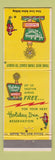 Matchbook Cover - Holiday Inn Jasper AL