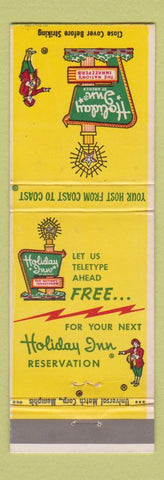 Matchbook Cover - Holiday Inn Jasper AL