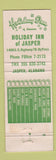 Matchbook Cover - Holiday Inn Jasper AL