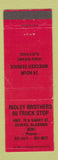 Matchbook Cover - Ridley Brothers 66 Truck Stop oil gas Okford AL