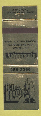 Matchbook Cover - HMS Bounty Restaurant Rochester NY