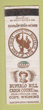 Matchbook Cover - Buffalo Bill Cabin Court Motel Cody WY WORN