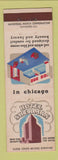 Matchbook Cover - Hotel Sherman Chicago IL