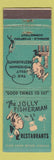 Matchbook Cover - Jolly Fisherman Restaurant Norwalk Stamford CT