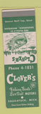 Matchbook Cover - Ben's Bait and Tackle SAMPLE